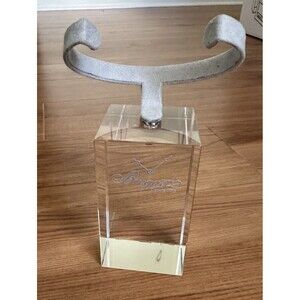New Breguet Watch  Store Display Lucite Stand Prop Clear W/hook & Mirror large